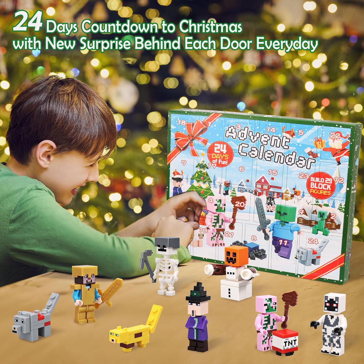 Advent Calendar 2025 by Lucky Maker  24 Days of Building Fun (Brick-Compatible)