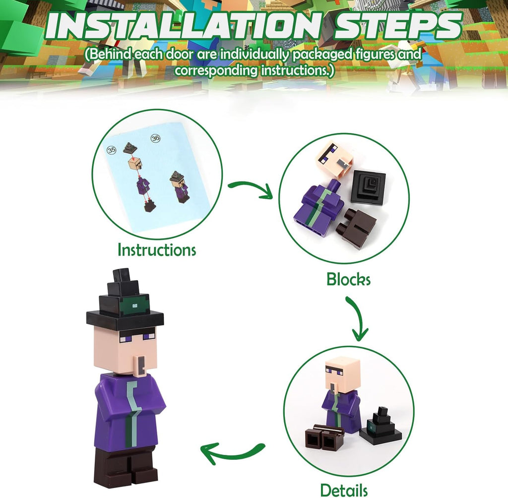 Advent Calendar 2025 by Lucky Maker  24 Days of Building Fun (Brick-Compatible)