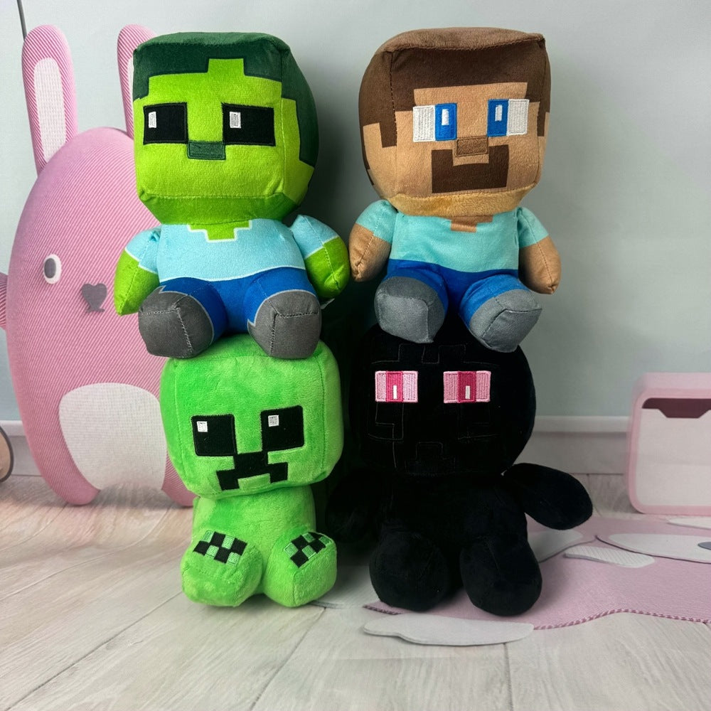 Lucky Maker Soft Pixel Monsters  Plush Toy Series